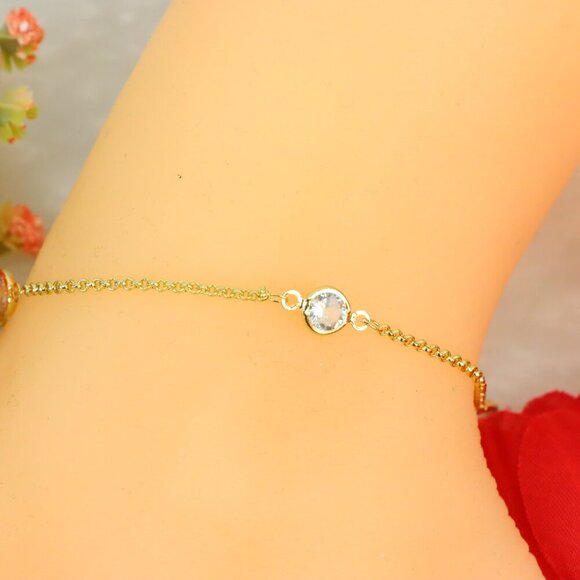 "New Beautiful Design Anklet for Women/Girls, Gift, A767 - Picture 2 of 10